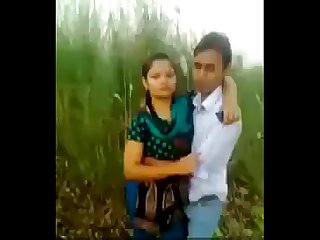 Desi Couple Romance And Kissing In Fields Outdoor
